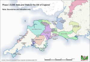 SW ELMS map