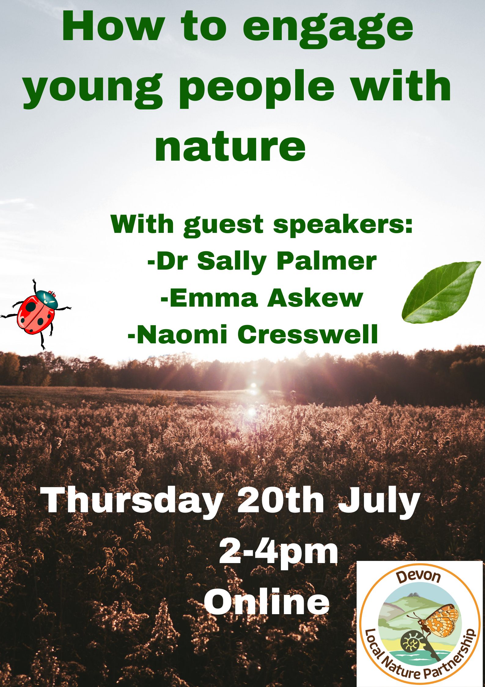 How to engage young people with nature